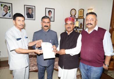 मुख्यमंत्री राहत कोष के लिए अंशदानशिमला ब्यूरो:26 जुलाई, 2023